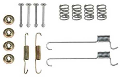 Tillbehörssats, bromsbackar, parkeringsbroms, Bakaxel, nissan x-trail i, 41008-48000