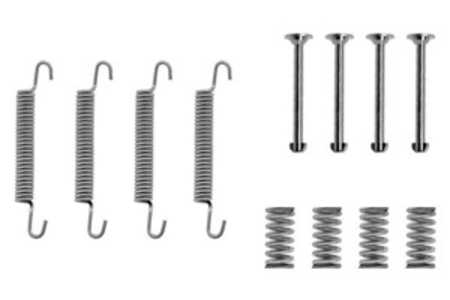 Tillbehörssats, bromsbackar, parkeringsbroms, opel,vauxhall