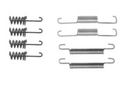 Tillbehörssats, bromsbackar, parkeringsbroms, mercedes-benz,vw