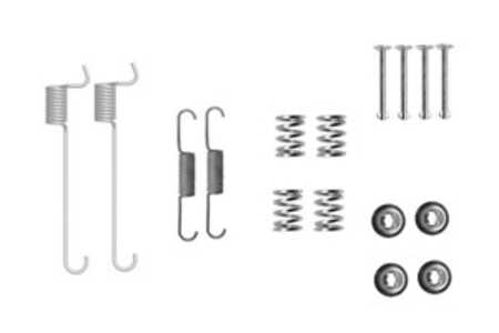 Tillbehörssats, bromsbackar, parkeringsbroms, nissan x-trail i