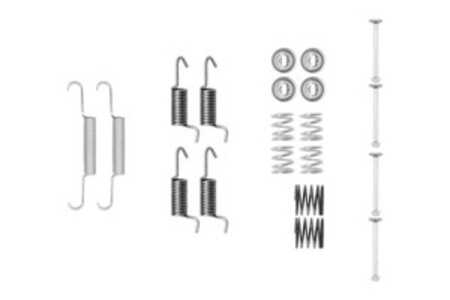 Tillbehörssats, bromsbackar, parkeringsbroms, chrysler,citroën,dodge,jeep,mitsubishi,peugeot, 05191 308AA, 05191 308AB, 16 089 