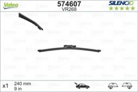 Torkarblad, Bak, mercedes-benz a-klass [w176], c-klass t-model [s205], 1768200545, 2058200545, 6423E2, 6423-E2, A2058200545