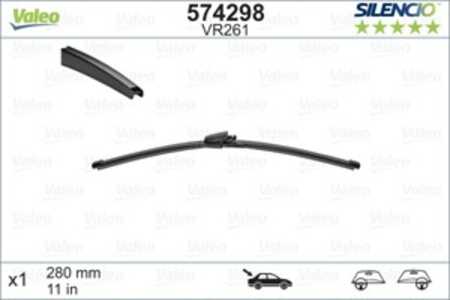 Torkarblad, Bak, seat leon, skoda fabia ii, vw passat alltrack b7, passat b6 variant, passat b7 skåp / kombi, passat b7 variant