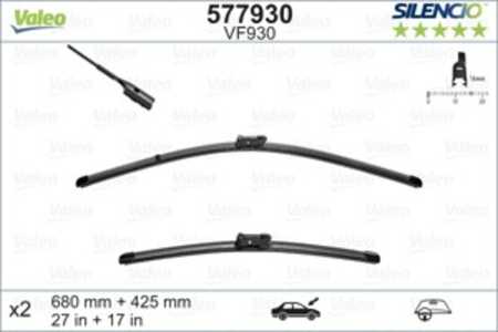 Torkarblad, Fram, citroën c5 aircross, ds ds 7 crossback, peugeot 3008 suv, 5008 ii, 1617039480, 1617039580, 1629083080, 162908