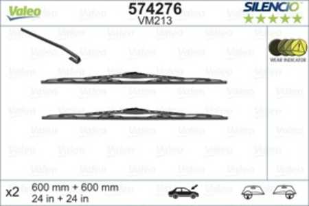 Torkarblad, Fram, opel meriva a minibus,  minivan, zafira a minibus,  minivan, vauxhall meriva a, zafira a, 6272271, 6272315, 6