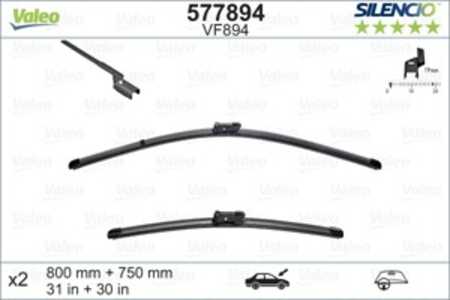 Torkarblad, Fram, citroën c4 grand picasso ii, c4 picasso ii, c4 spacetourer, grand c4 spacetourer, 16 113 495 80, 16 174 098 8