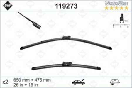 Torkarblad, Fram, lamborghini,tesla,vw, 107673000B, 1076730-00-B, 107673100A, 1076731-00-A, 2GA998002, 3G1998002, 3G8998002