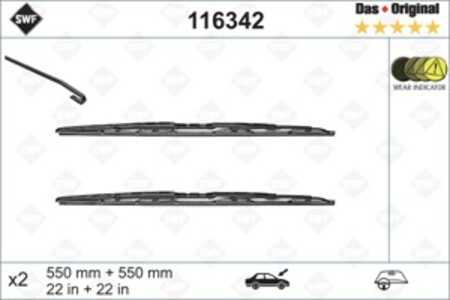 Torkarblad, Fram, audi a4 b6, a4 b6 avant, 4B0998002