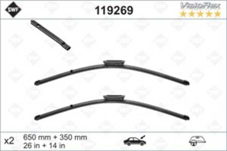 Torkarblad, Fram, lada xray, renault captur i, clio iv, clio grandtour iv, clio skåp/halvkombi iv, 288901164R, 288903879R, 2889