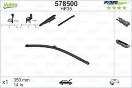 Torkarblad, Passagerarsida, abarth,chevrolet,fiat,ford,hyundai,kia,lancia,nissan,opel,renault,smart, 1554033, 1793883, 28890116