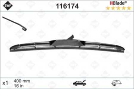 Torkarblad, Passagerarsida, hyundai,kia,lexus,mazda,nissan,renault,ssangyong,subaru,suzuki,toyota, 288904BG1A, 28890-4BG1A, 852