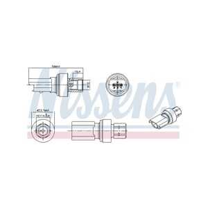 Tryckswitch, klimatanläggning, citroën c1 ii, peugeot 108, 1612157080