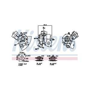 Turbo, citroën c4 aircross, mitsubishi asx, asx van, lancer viii, lancer sportback viii, peugeot 4008, 1515A224, 1608851880, 16