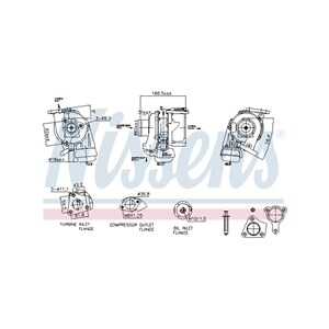 Turbo, opel,vauxhall, 5860938, 860102, 860281, 93169522, 97376273, 98102371, R1630033