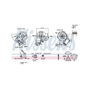 Turbo, ford ranger, 1717629, 1720418, 1762066, 1857660, 2231172, BK3Q6K682AB, BK3Q6K682AC, BK3Q6K682EA, BK3Q6K682RB, BK3Q6K682RC