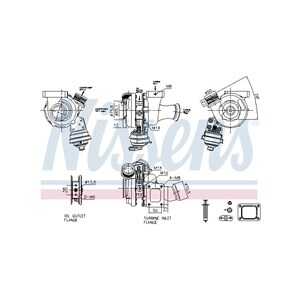 Turbo, iveco daily flak/chassi vi, daily skåp vi, vw transporter t4 buss, 5801922491