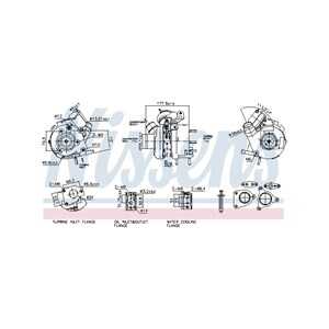 Turbo, nissan,renault, 1441100K0F, 1441100Q0G, 1441100Q0GEX, 1441100Q1C, 1441100Q1CEX, 8200732546, 8200740282, 8200740282E, 820