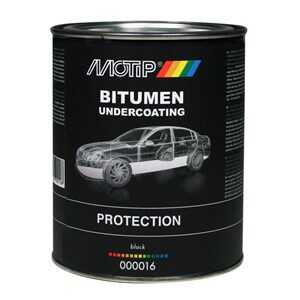 Underredesskydd svart Motip Bitumen Undercoating 1kg, Universal