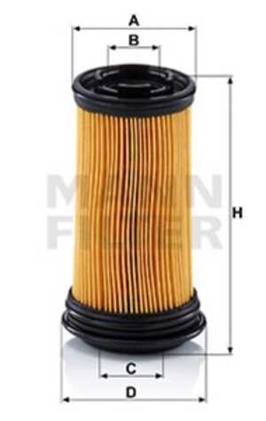 Ureafilter, nissan nt400 cabstar, 184 7823, 1-87610234-0, 1-87617-015-0, 1927474, 2014774, 21496419, 21516229, 21519229, 233815