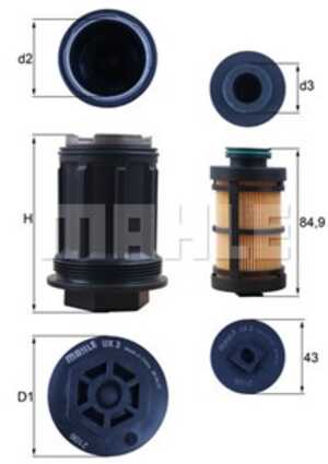 Ureafilter, mercedes-benz vario flak/chassi [b670, b668, b667], vario skåp [b667, b670, b668], vario tipp, 0001420089, 00014202