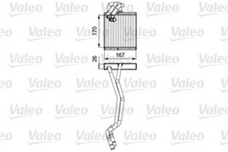 Värmeväxlare, kupévärme, ford fiesta vi, fiesta van vi, 1573059, 1740612, 1743437, 8V5118B539BA, 8V5118B539BC