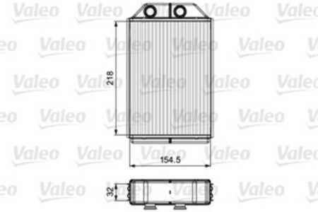 Värmeväxlare, kupévärme, audi a6 c5, a6 c5 avant, allroad c5, 4B1819031, 4B1819031C