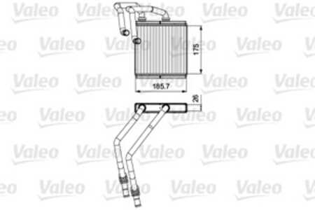 Värmeväxlare, kupévärme, nissan qashqai / qashqai +2 i, 27140BR12B, 27140-BR12B, 27140JD12A, 27140-JD12A