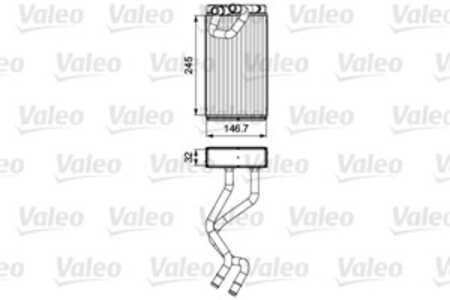 Värmeväxlare, kupévärme, nissan murano i, np300 navara, np300 navara flak/chassi, pathfinder iii, 27140CA000, 27140-CA000, 2714