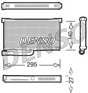 Värmeväxlare, kupévärme, audi a6 c5, a6 c6, a6 c6 avant, 420820037A, 4F0819031B