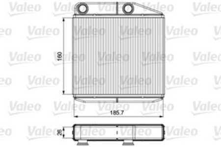 Värmeväxlare, kupévärme, abarth,alfa romeo,citroën,fiat,opel,peugeot,vauxhall, 1611902880, 1618468, 39033120, 55702423, 6448T3,