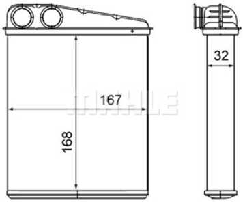 Värmeväxlare, kupévärme, nissan,renault, 27140AX700, 27140AX70A, 27140AX70B, 7701208381, 7701208766