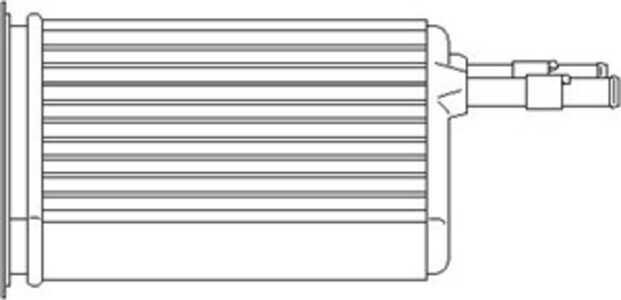 Värmeväxlare, kupévärme, citroën jumper buss, jumper flak/chassi, jumper skåp, peugeot boxer buss, boxer flak/chassi, boxer skå