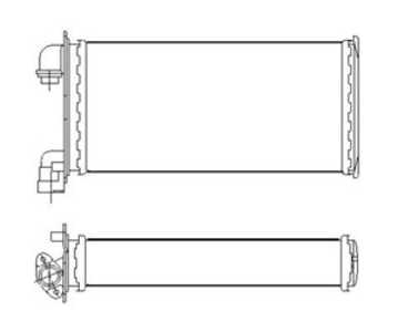 Värmeväxlare, kupévärme, bmw 3 [e30], 3 cabriolet [e30], 3 touring [e30], z1 roadster, 1373772, 64111373772, 64118391362, 83913