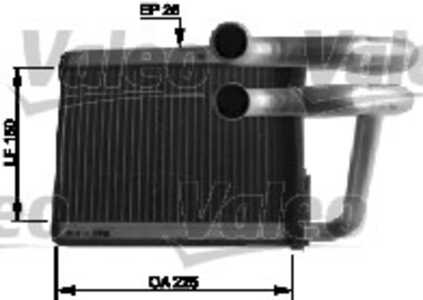 Värmeväxlare, kupévärme, hyundai tucson, kia sportage ii, 971382E100, 97138-2E100