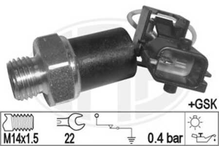 Varningsswitch, oljetryck, saab 9-3, 9-3 cabriolet, 9-5, 9-5 kombi, 55 559 824, 91 76 660