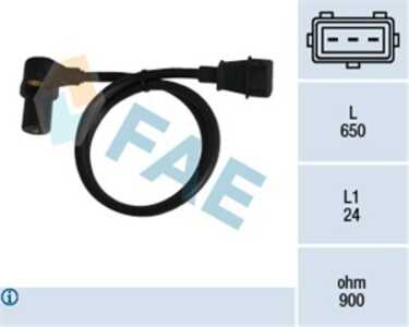 Varvtalssensor, motorhantering, fiat tempra, tempra s.w., tipo, uno, lancia dedra, dedra sw, delta ii, 1811, 7756924, 7799032, 