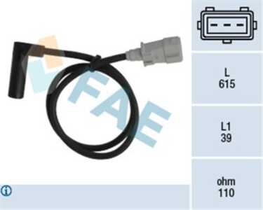 Varvtalssensor, motorhantering, citroën,fiat,peugeot, 1235420404, 5918 94, 5918.94, 96 168 063 80, 96.168.063, 9616806380, A123