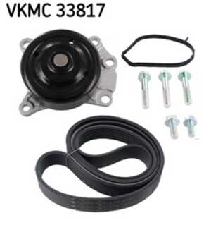 Vattenpump + spårremssats, citroën c1, c1 ii, peugeot 107, toyota aygo, yaris, 1201.H0, 1201.J0, 1201.L3, 16 142 991 80, 16100-