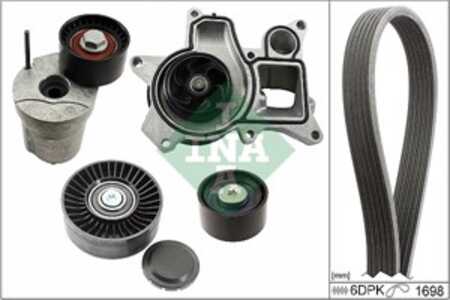 Vattenpump + spårremssats, bmw, 11 28 2 365 922, 11 28 7 556 251, 11 28 7 800 333, 11 28 7 800 341, 11 28 7 800 562, 11 28 8 50