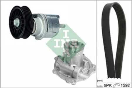 Vattenpump + spårremssats, audi a4 b5, a4 b5 avant, a6 c5, a6 c5 avant, vw passat b5, passat b5 variant, 028 121 004 V, 028 121