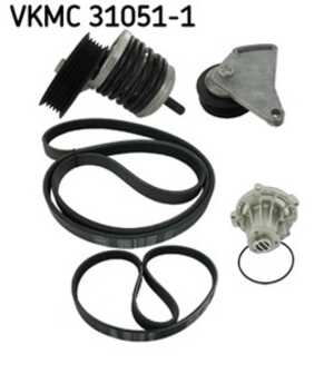 Vattenpump + spårremssats, audi a4 b5, a4 b5 avant, a6 c5, a6 c5 avant, vw passat b5, passat b5 variant, 026 121 004, 028 121 0