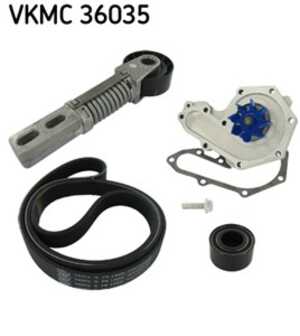 Vattenpump + spårremssats, renault, 11 28 7 544 787, 11 28 7 631 819, 21 01 073 70R, 30621264, 30621270, 30813134, 3085599, 324