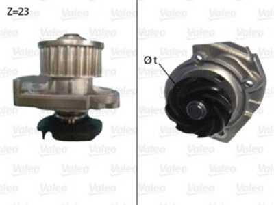 Vattenpump, abarth,fiat,lancia, 46520401, 55184081, 55198547