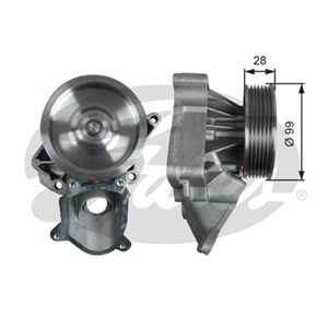 Vattenpump, alpina,bmw, 11 51 7 790 472, 11 51 7 805 810