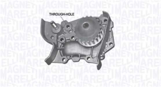 Vattenpump, renault clio ii, kangoo, kangoo express, megane i, megane classic i, 7700866518, 8200146301