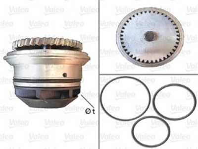 Vattenpump, vw lt 28-35 buss ii, lt 28-46 flak/chassi ii, lt 28-46 skåp ii, 062121010, 062121010A, 062121010B, 62121010, 621210