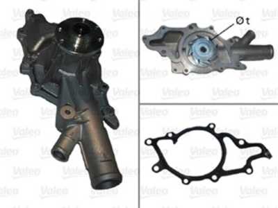 Vattenpump, mercedes-benz, 6462001001, 6462001601, A6462001601