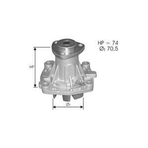 Vattenpump, chrysler,opel,vauxhall, 244864566, 60562571, 60778982, 60778983, R1160044