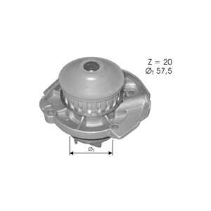 Vattenpump, fiat,lancia, 46423351, 5973713, 71713727, 7640163, 7691820, 7715242