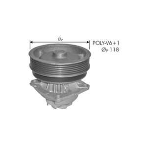 Vattenpump, citroën jumpy, jumpy skåp, fiat scudo buss, scudo flak/chassi, scudo skåp, peugeot expert, expert flak/chassi, expe